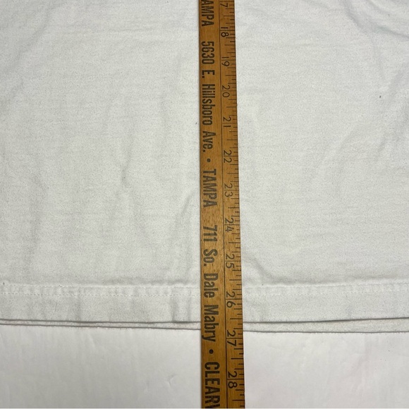 Vintage UNK NBA White T Shirt 90’s Michael Jordan Logo Men Size XL - Picture 9 of 9